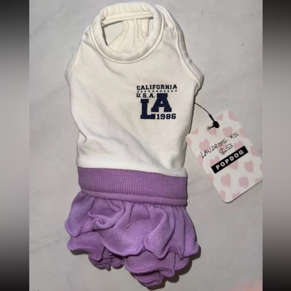 💜 Cute California USA LA XS Dress - Picture 3 of 5